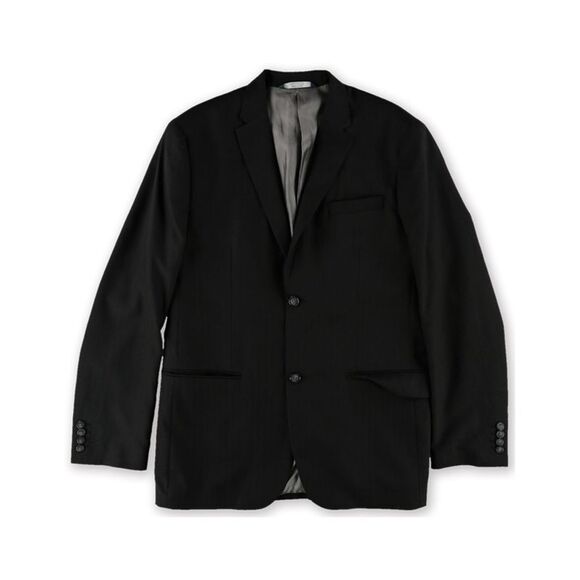 Perry Ellis Mens Textured Two Button Blazer Jacket NWT